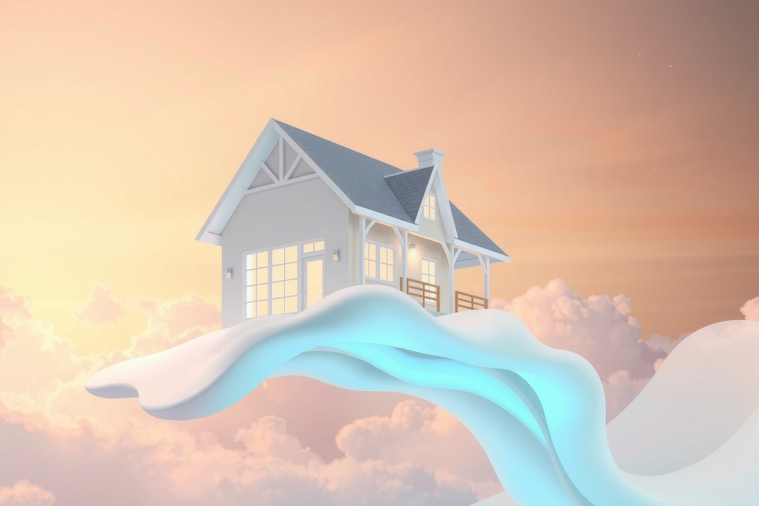 Sognare casa che si muove simboleggia cambiamenti imminenti nella vita.