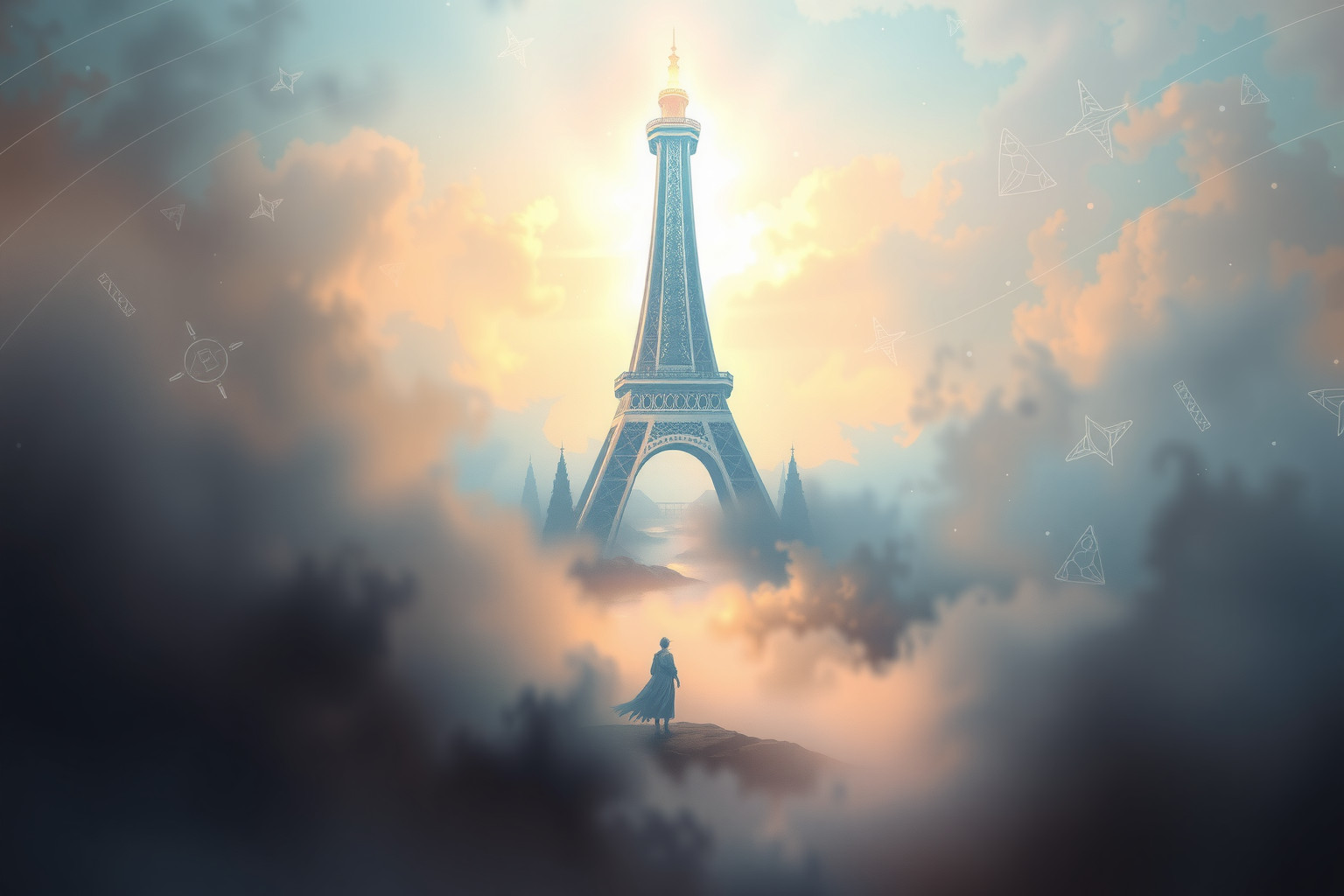 La casa torre illuminata simboleggia chiarezza mentale e guida interiore.