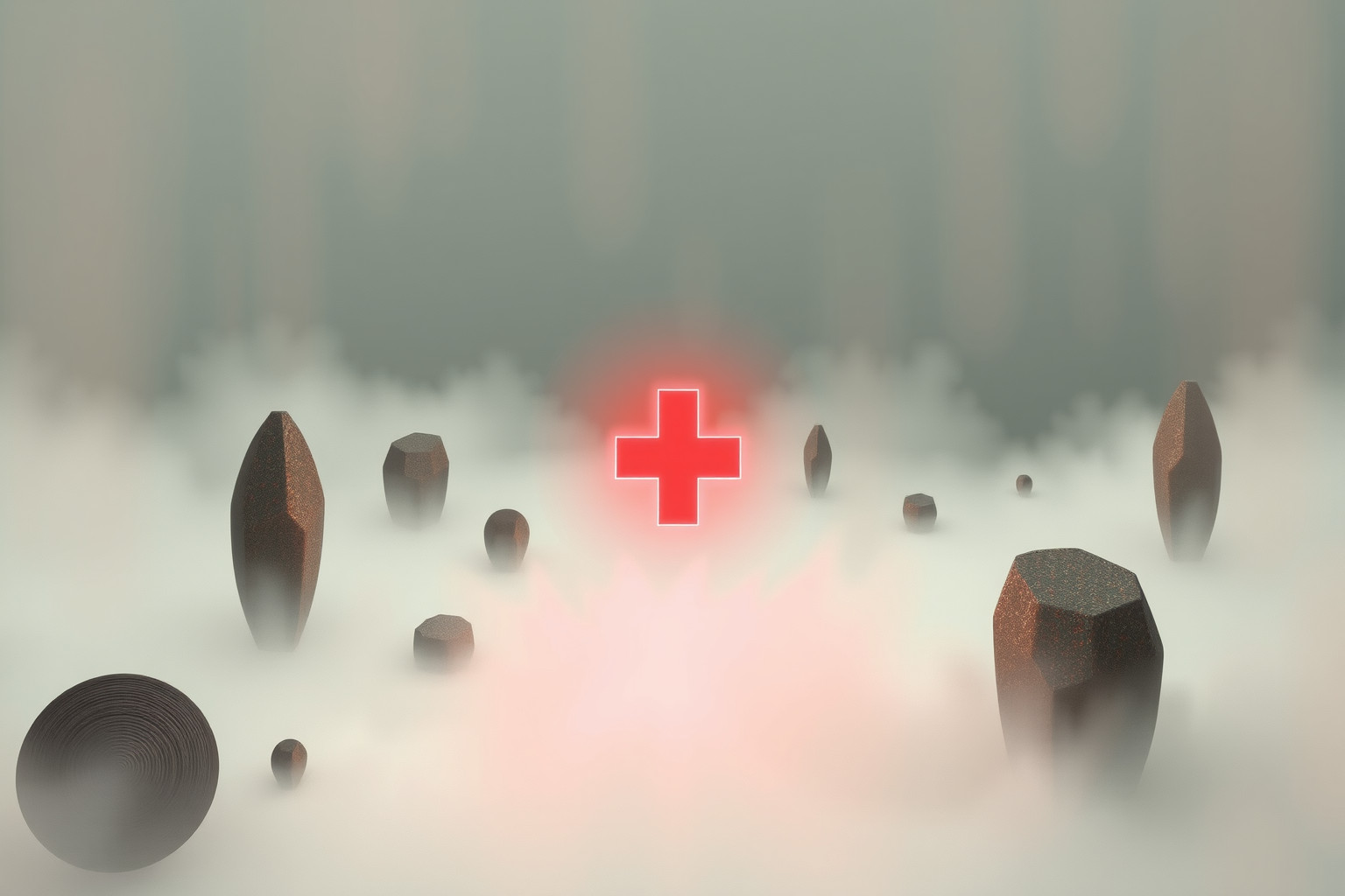 Sognare una croce rossa insolita indica aiuto inatteso e protezione.