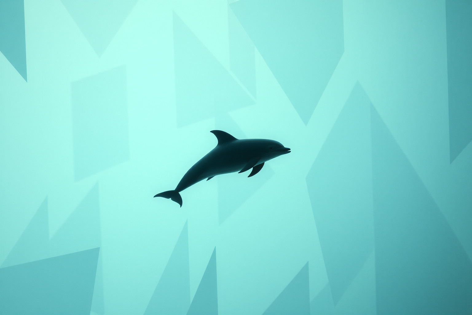 Sognare un delfino solo riflette spesso solitudine e ansia interiori.