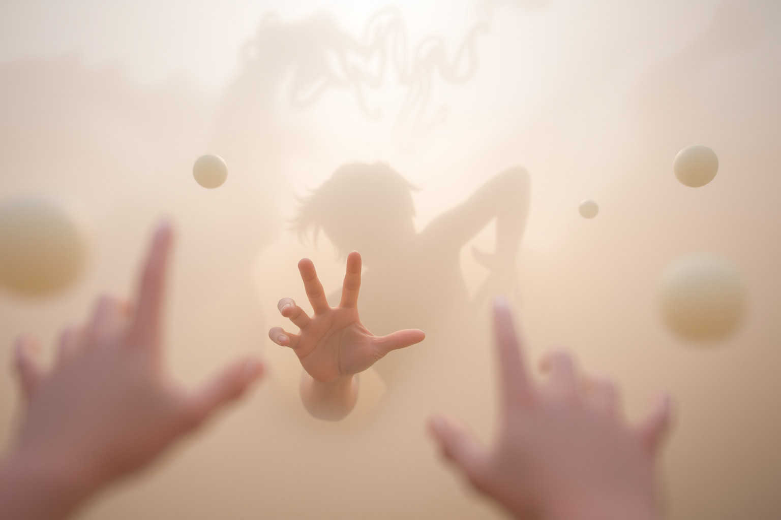 Sognare figure nella nebbia simboleggia richieste d’aiuto interiori.