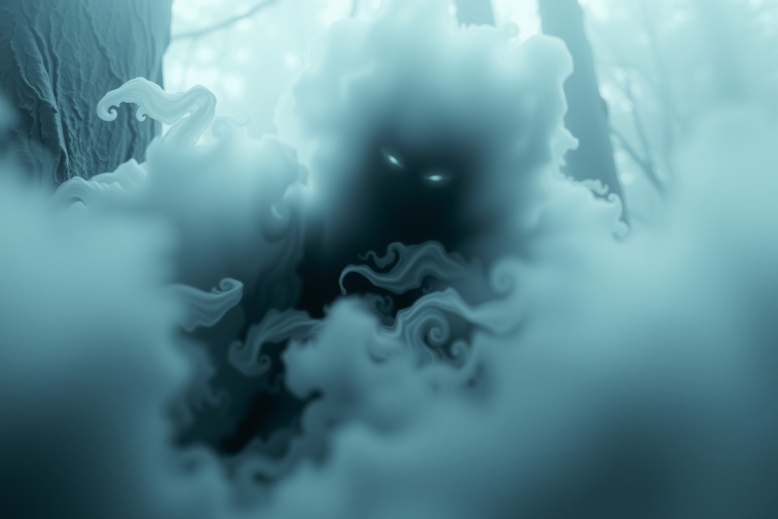 Sognare figure spaventose nella nebbia rivela paure nascoste.