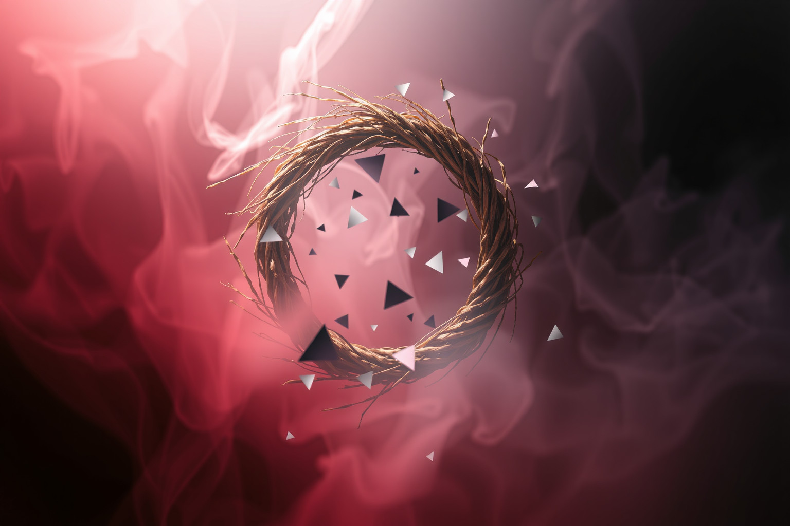 Sognare ghirlanda di paglia in conflitto simboleggia pace interiore offuscata.