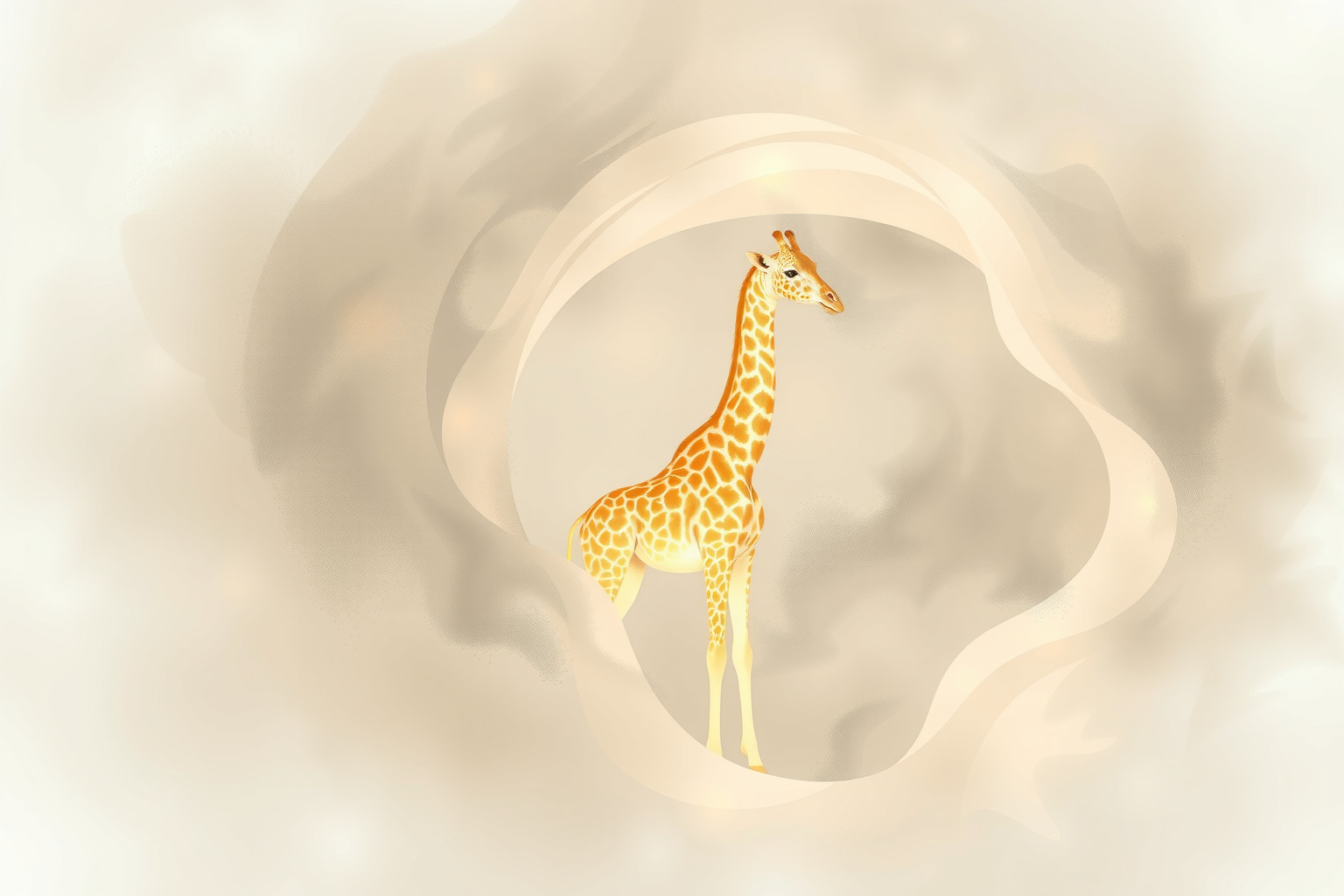 Sognare una giraffa in uno zoo simboleggia libertà limitata.