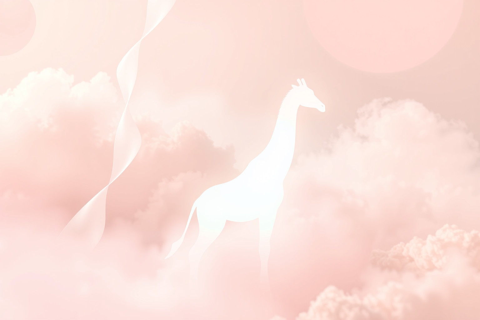 Sognare giraffa senza macchie simboleggia purezza e nuovi inizi.