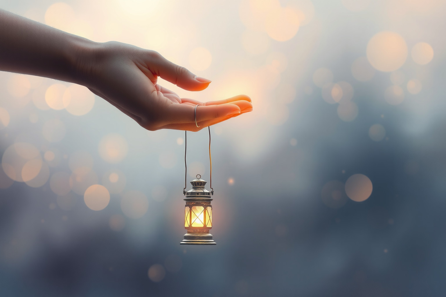 Sognare lanterna a mano che cade indica perdita di guida interiore.