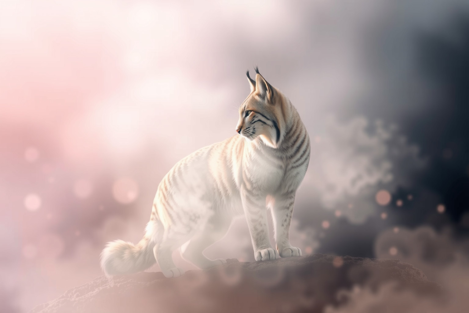 Sognare una lince che scompare indica misteri nascosti nella vita.