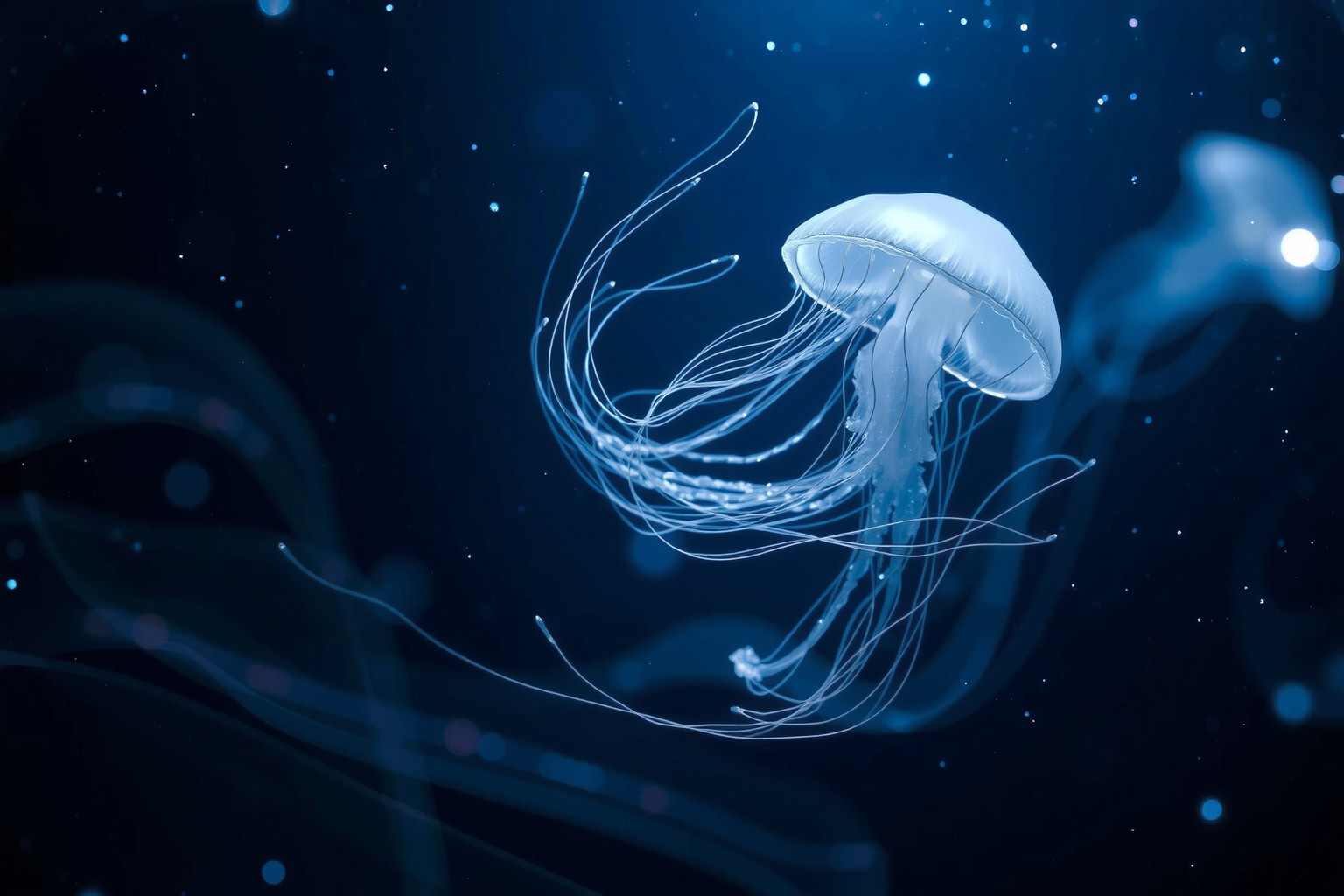 Sognare una medusa morta simboleggia liberazione da paure nascoste.