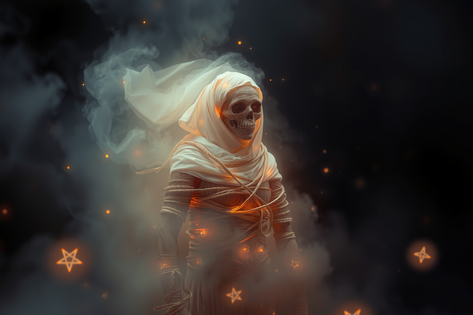 Sognare una mummia anziana simboleggia saggezza e misteri nascosti.