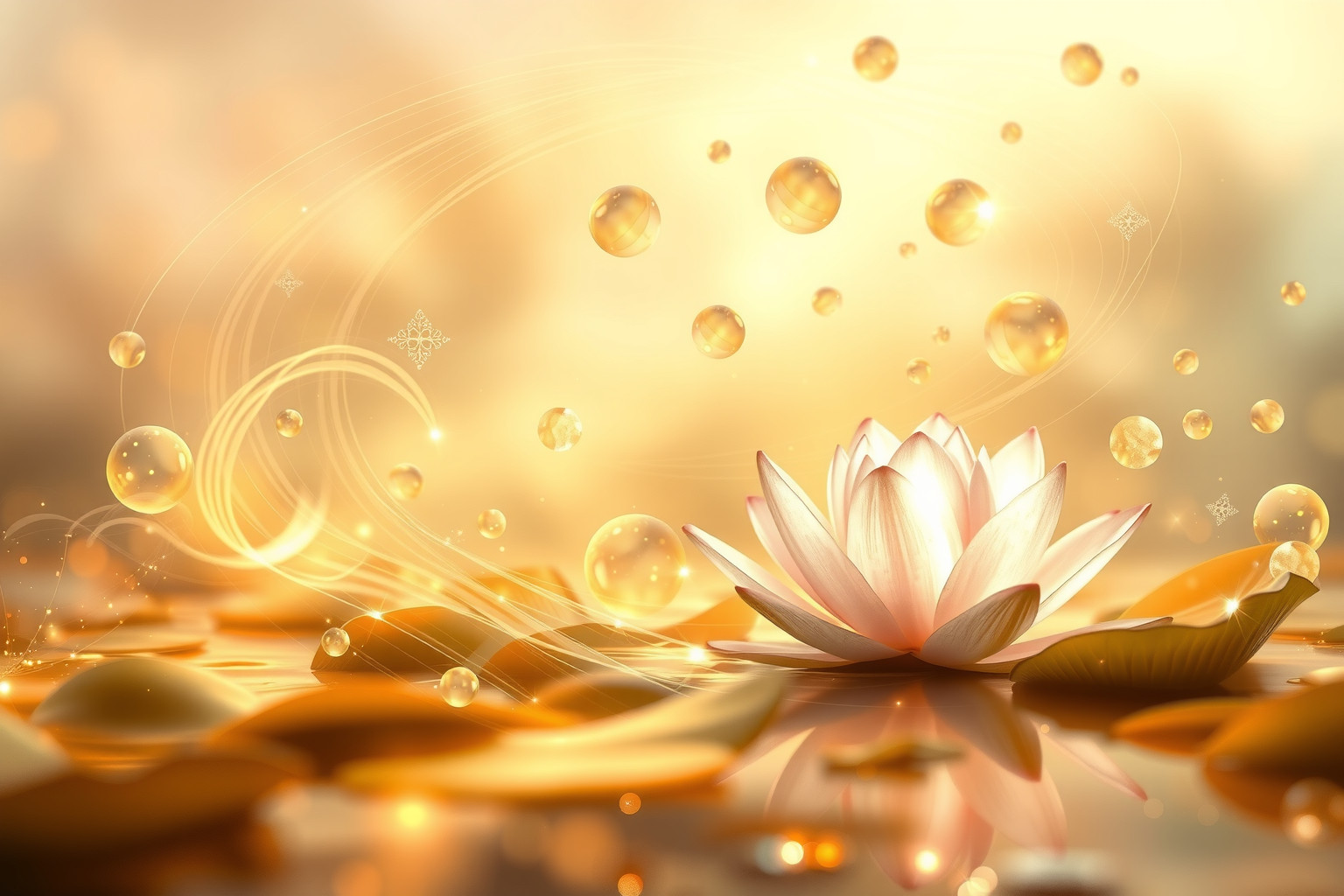 Sognare una ninfea in abbondanza simboleggia prosperità e fertilità.