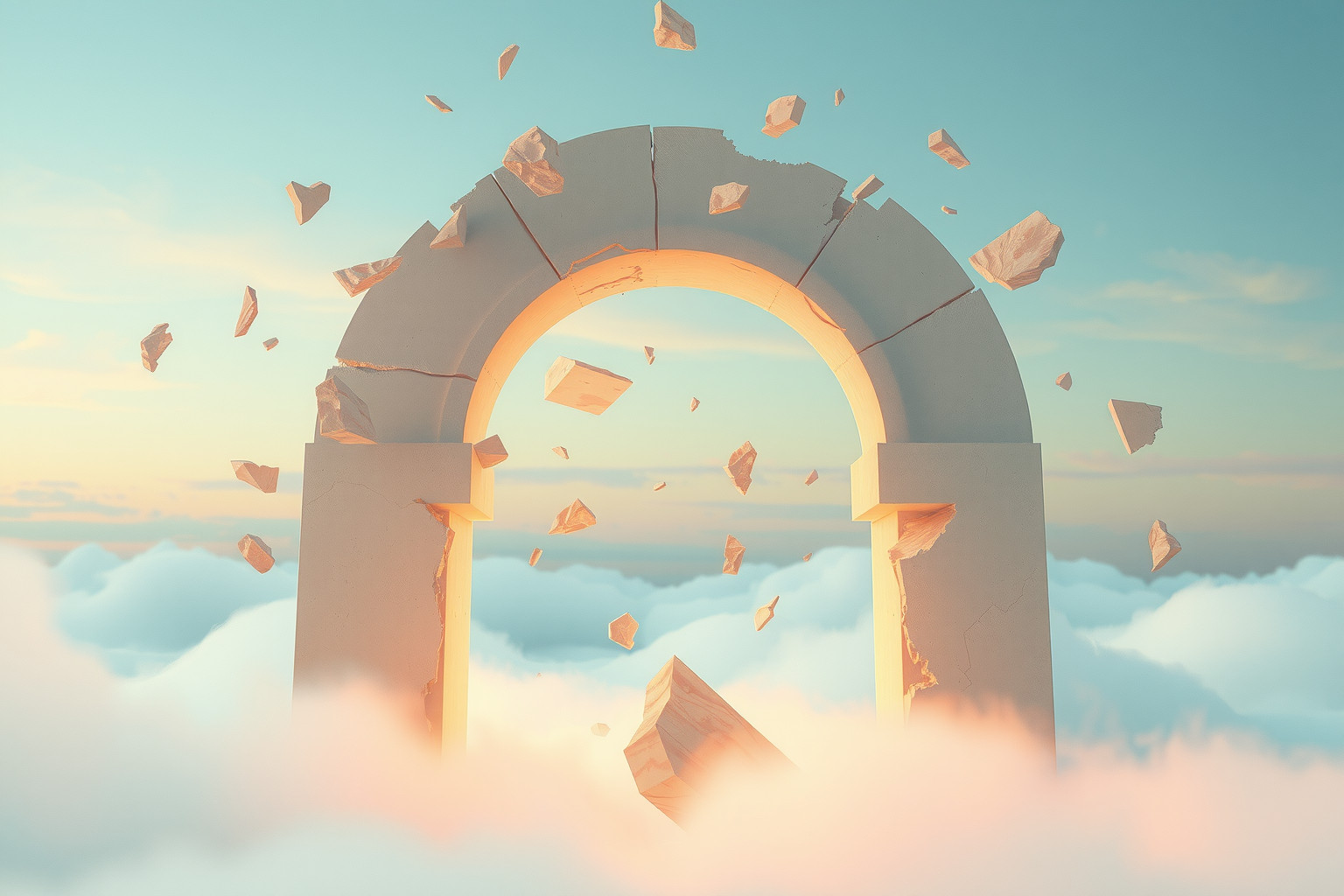 Sognare una volta del negozio che crolla simboleggia insicurezza imminente.