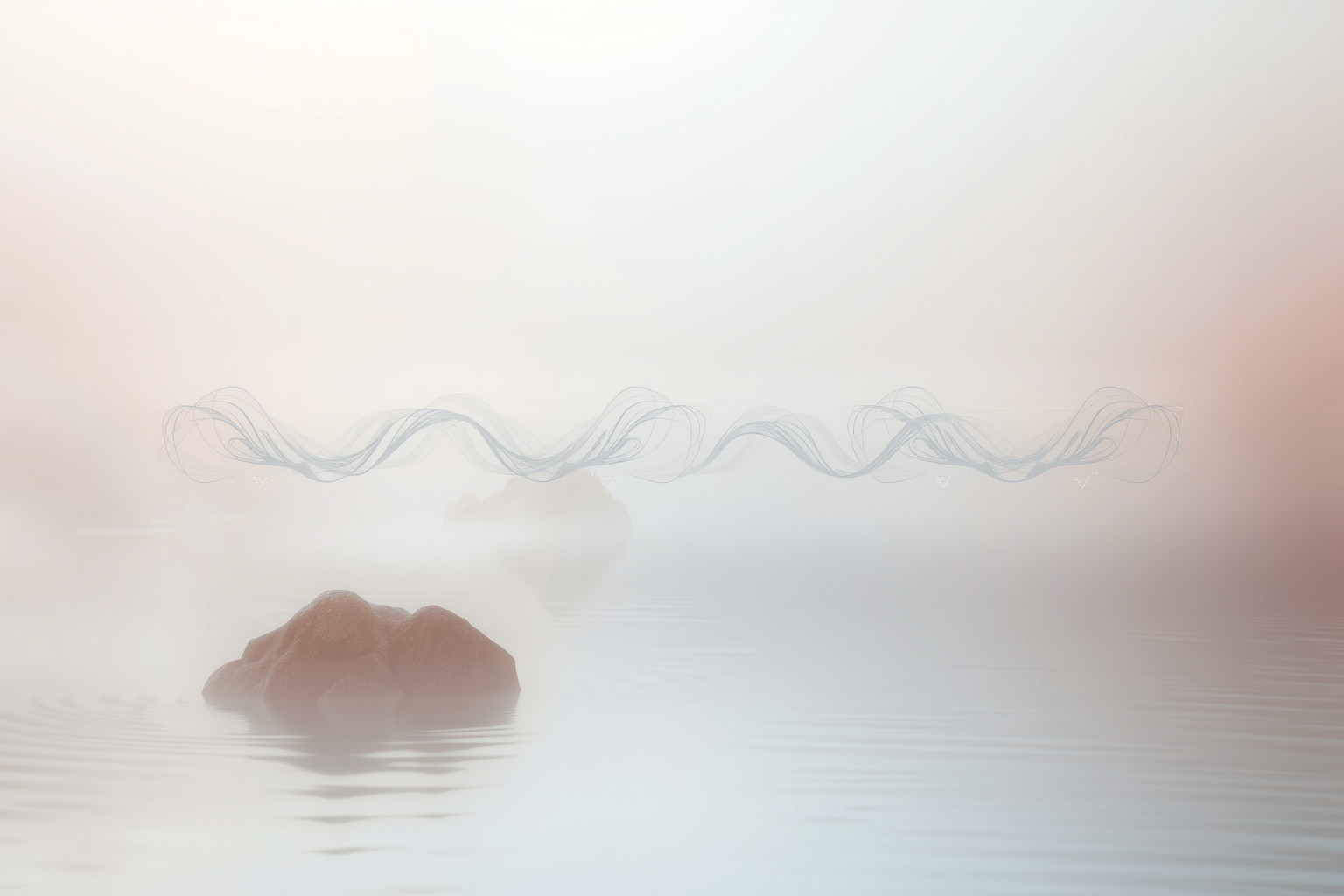 Sognare uno sbarramento calmo indica serenità e controllo emotivo.