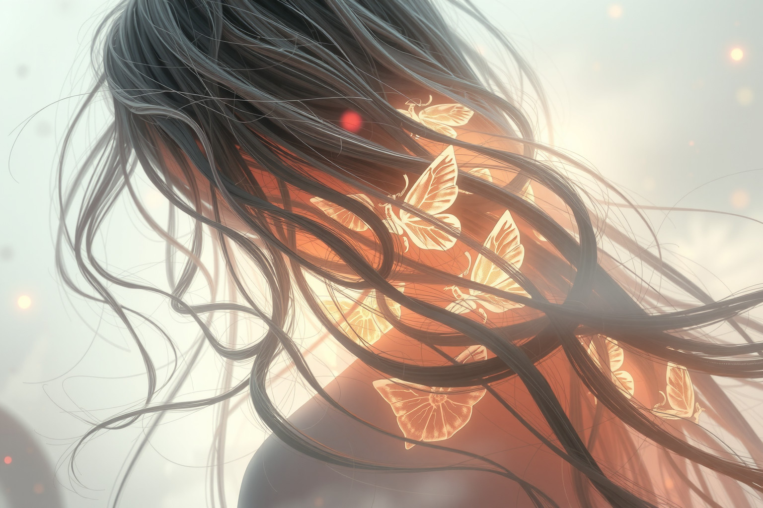 Sognare scarabei nei capelli simboleggia trasformazione e rinascita personale.