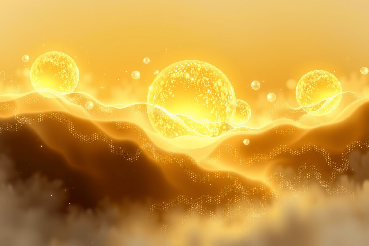 Sognare uno sfondo dorato simboleggia prosperità e autorealizzazione imminente.