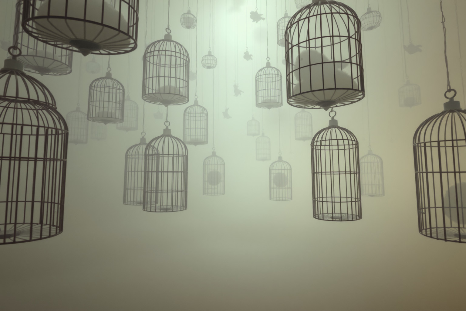 Sognare uno zoo vuoto riflette sentimenti di vuoto interiore.