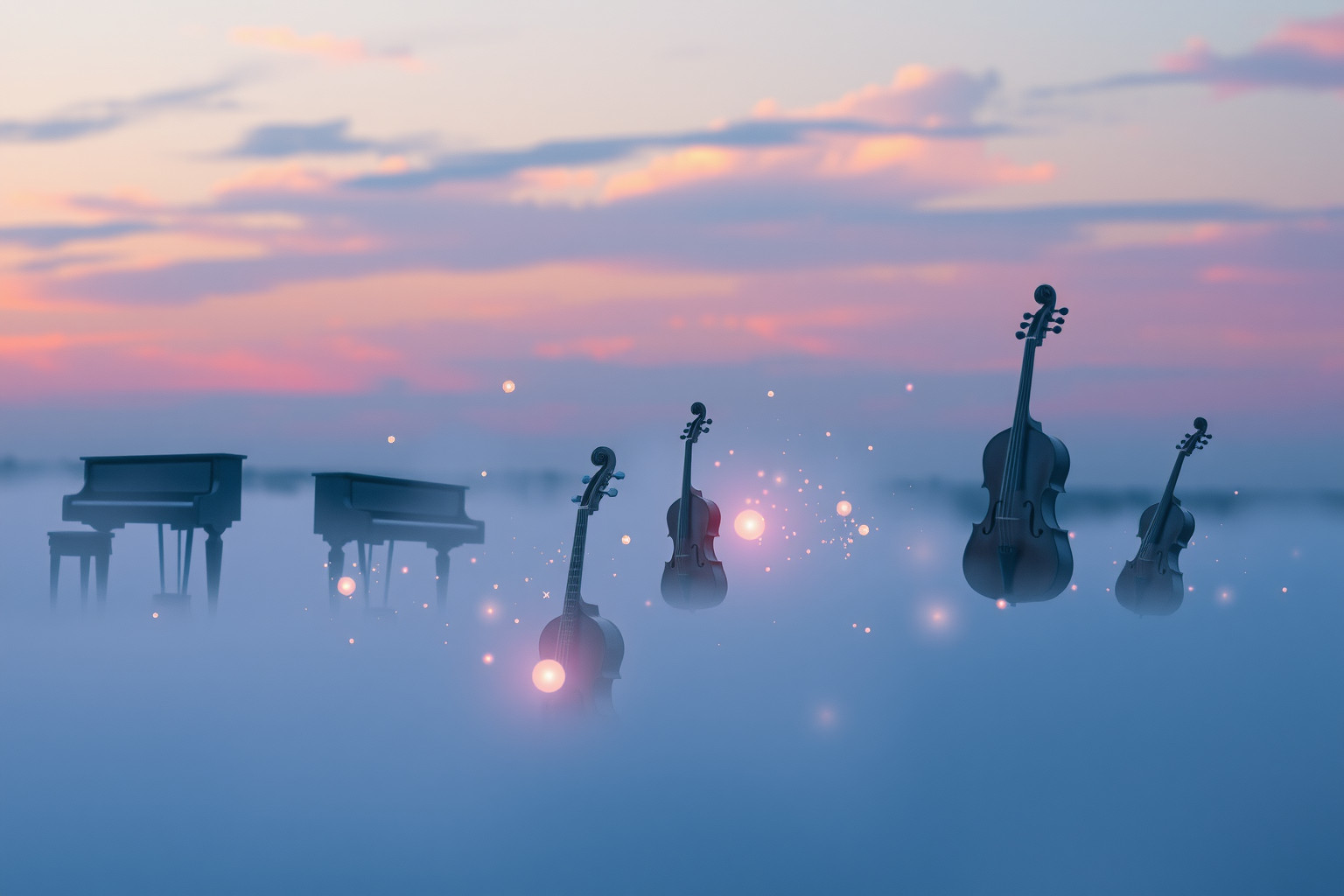 Sognare un’orchestra che scompare simboleggia perdita di equilibrio interiore.