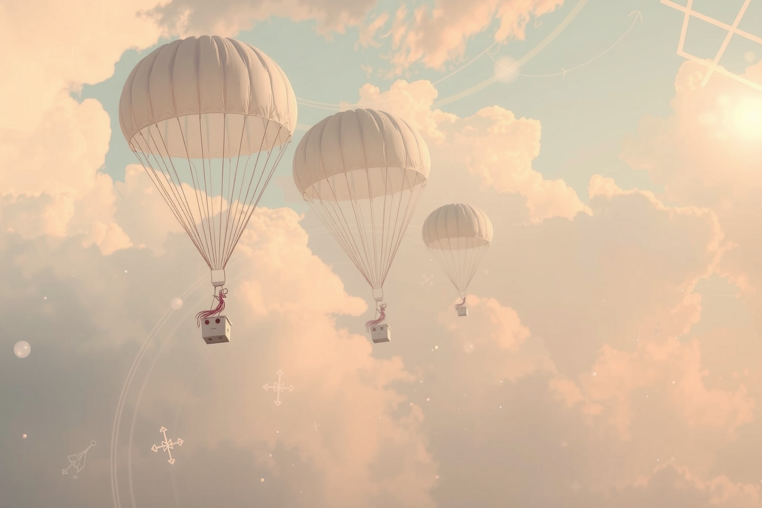 Sognare paracadutisti riflette coraggio e sfide imminenti nella vita.