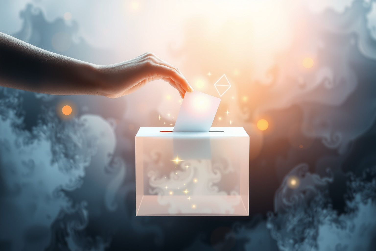 Sognare di votare riflette decisioni influenzate dalla propria coscienza.