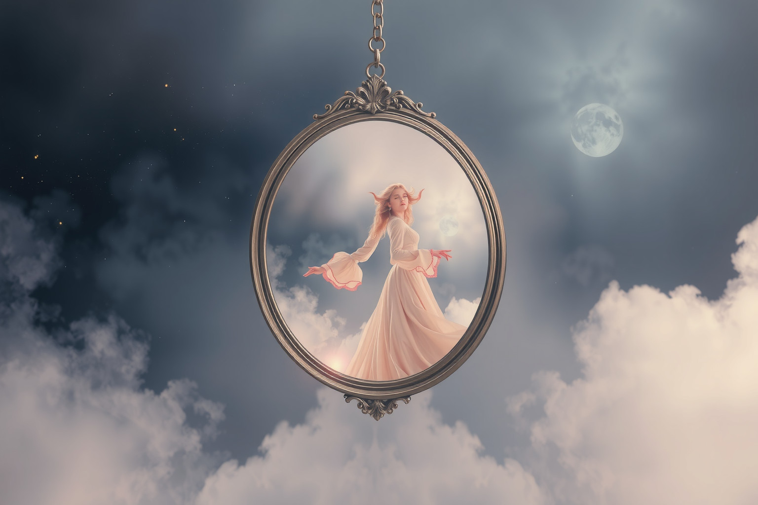 Vedere il capriccioso in uno specchio distorto rivela insicurezze nascoste.