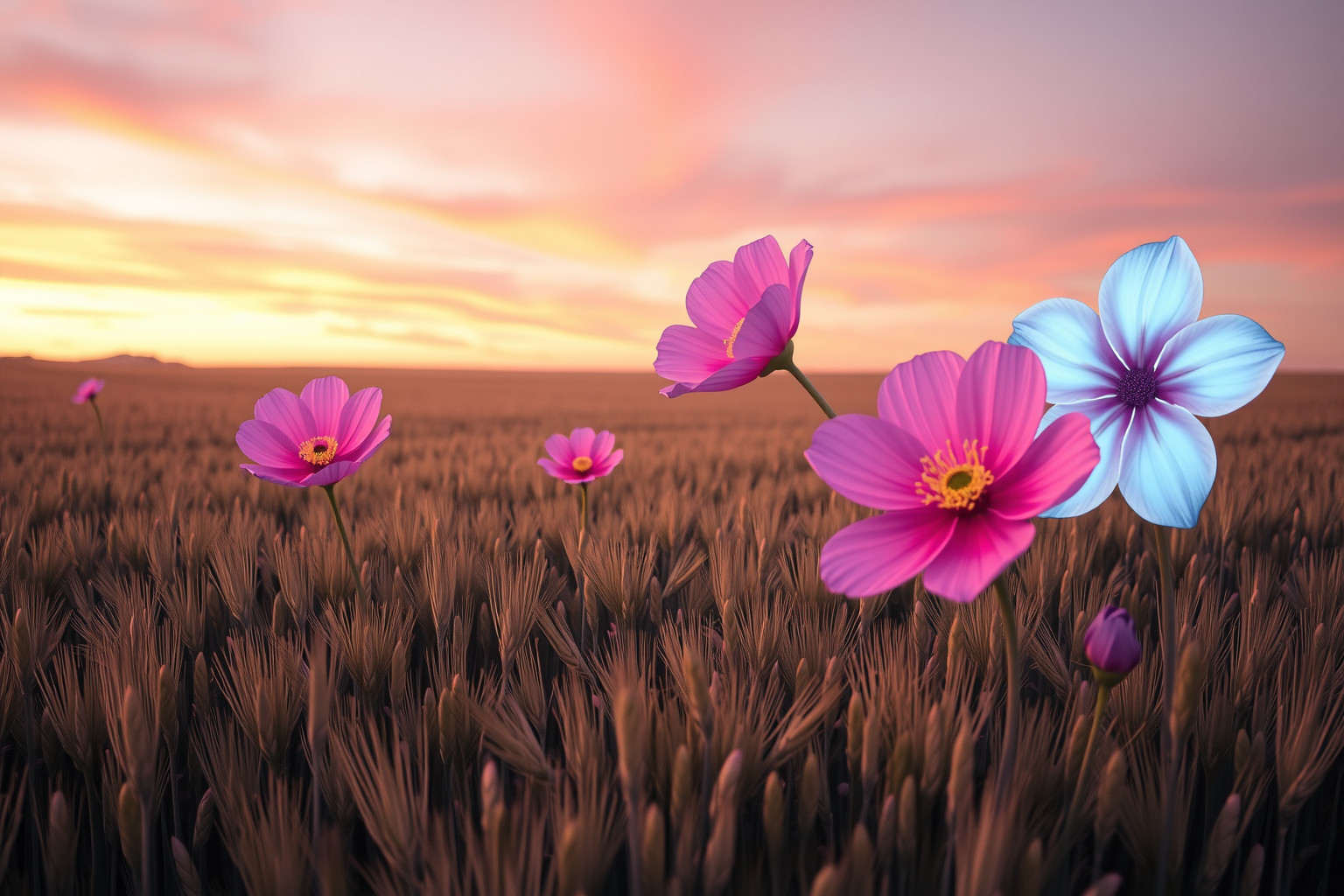 Sognare un campo di segale colorato simboleggia gioia e prosperità.