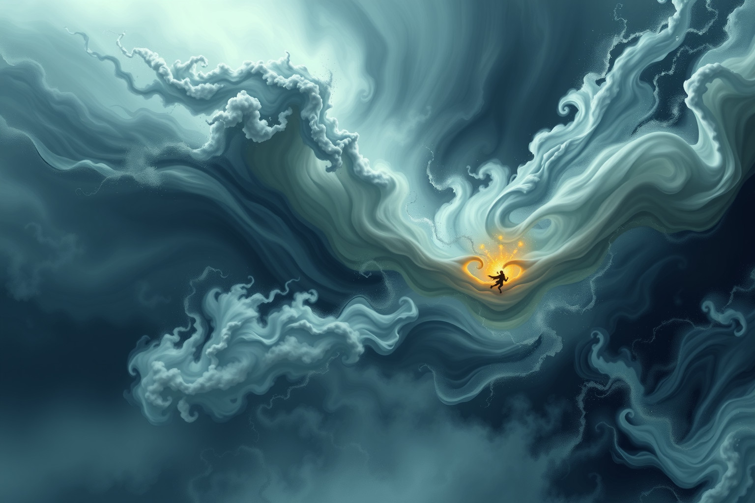 Parlare col capriccioso in tempesta simboleggia conflitto interiore irrisolto.