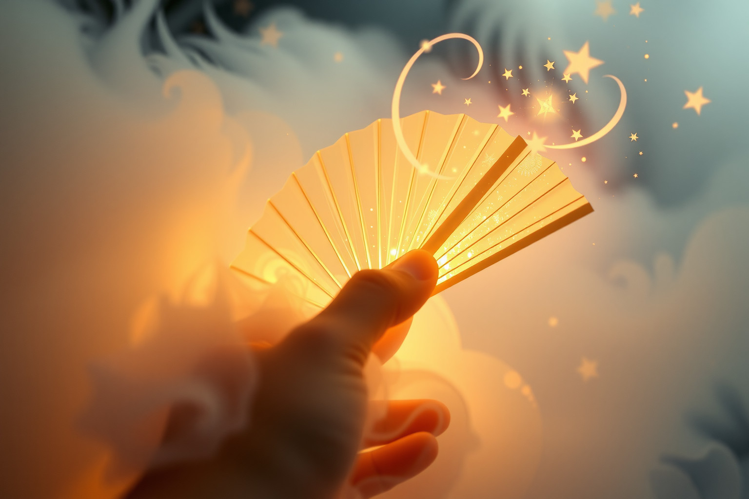 Trovare un ventaglio nei sogni simboleggia nuove opportunità inaspettate.