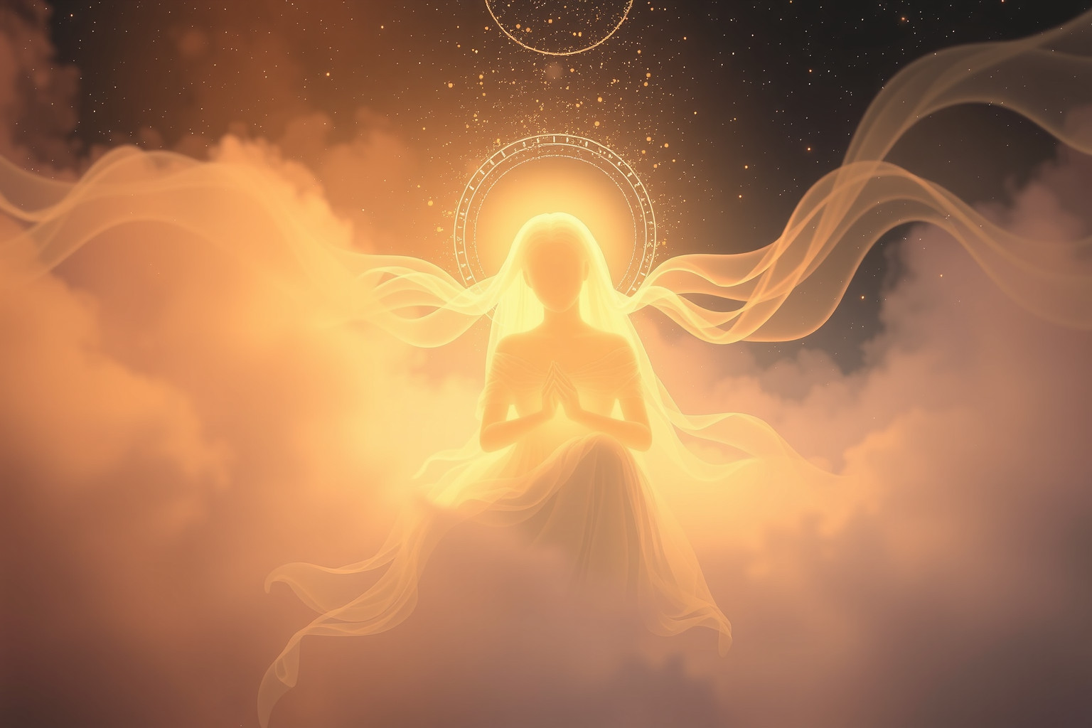 Una voce confortante nei sogni simboleggia guida interiore serena.