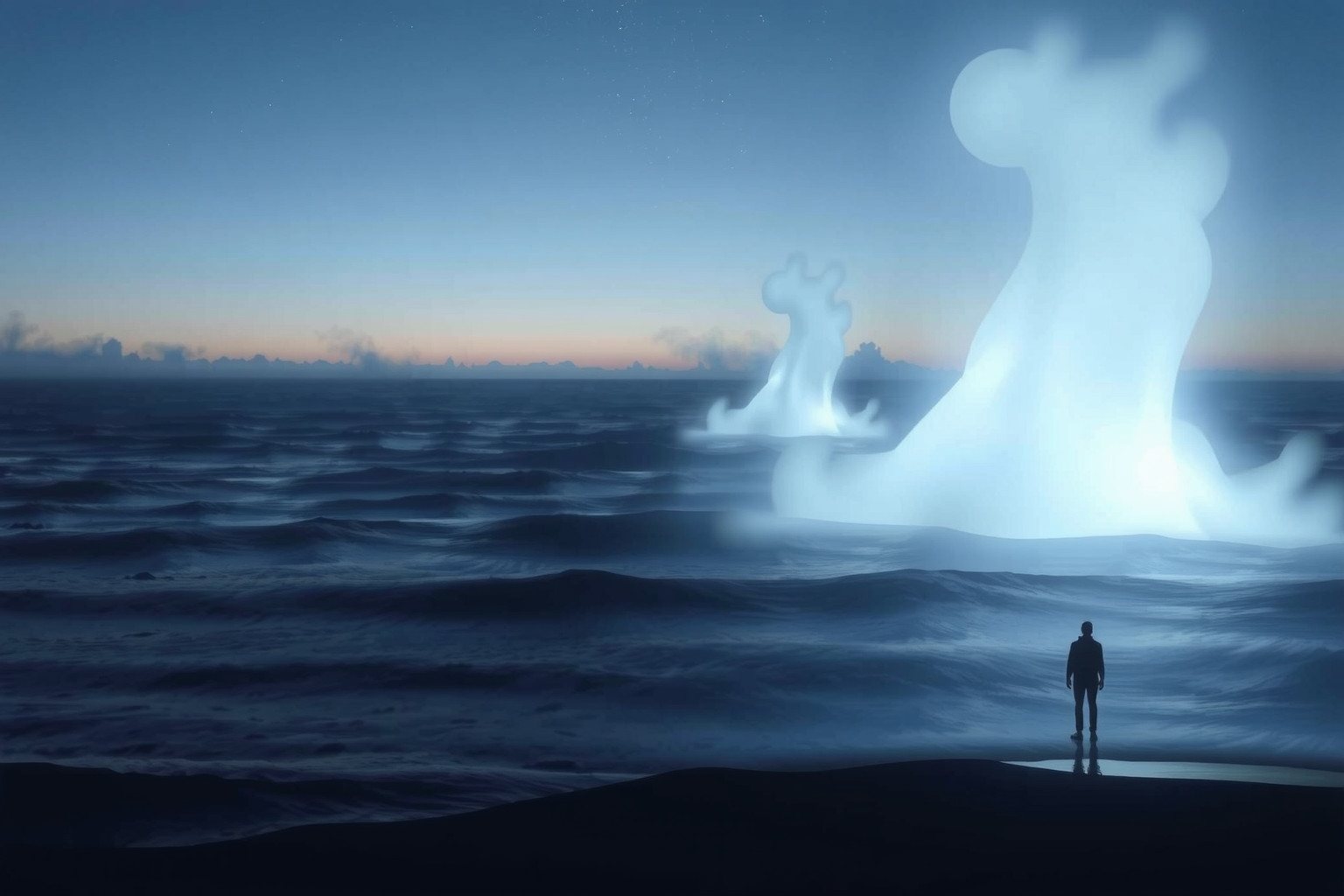 Sognare paura della marea riflette ansia per cambiamenti imminenti.