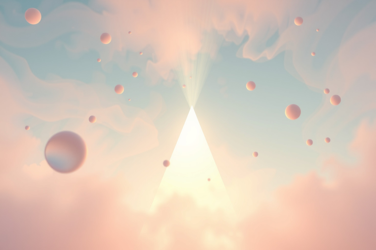 L’angolo del cono simboleggia la concentrazione di ambizioni e successi.