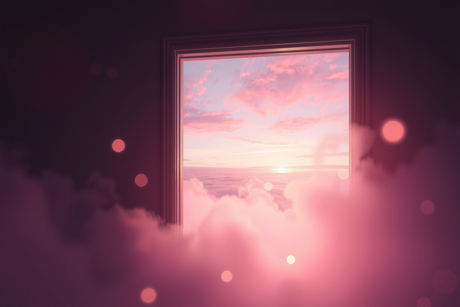 L'angolo di una finestra simboleggia speranza e nuovi inizi futuri.