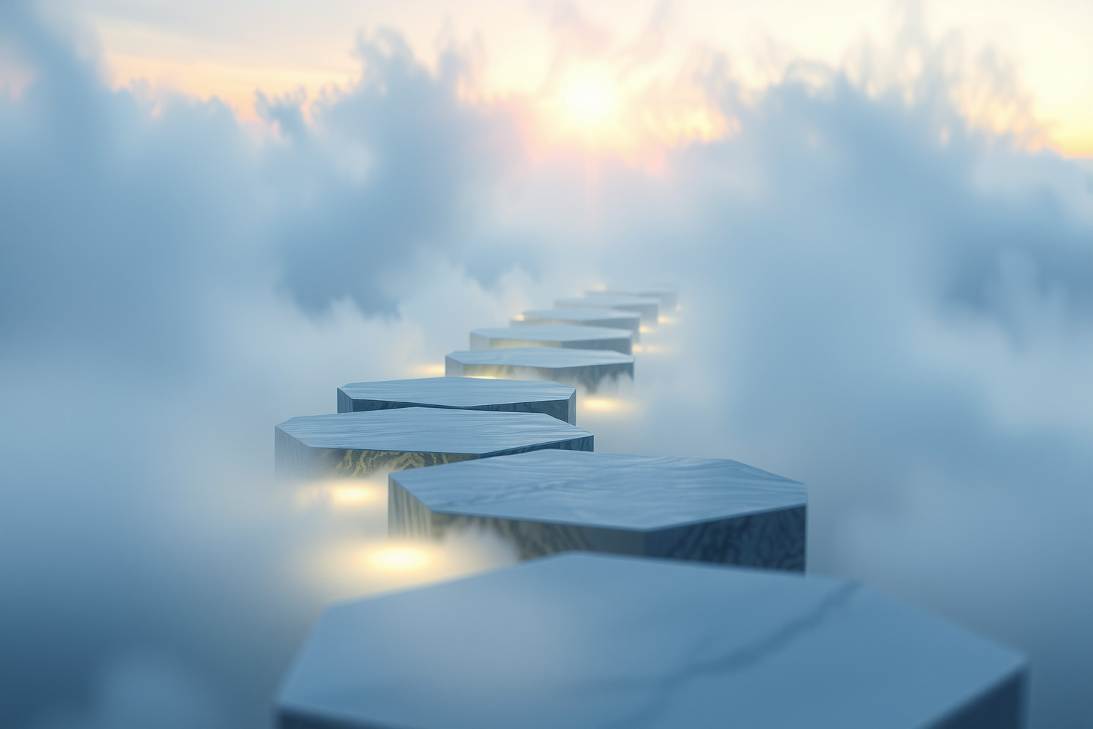 Camminare su pietra liscia simboleggia stabilità e sicurezza interiore.