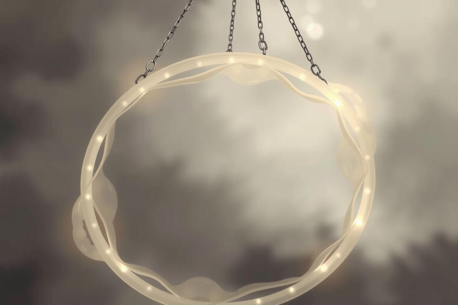 Cerchioni bloccati simboleggiano ostacoli e frustrazione interiore profonda.