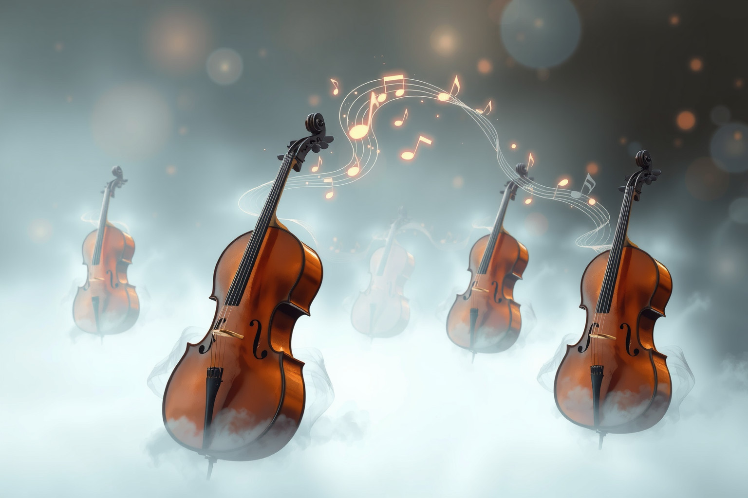 Cinque sogni sul violoncello rivelano emozioni e desideri nascosti.