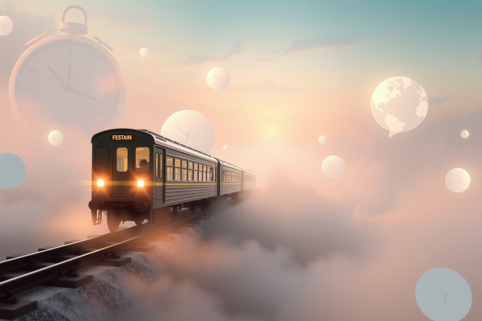 Sognare treni simboleggia cambiamenti e percorsi di vita in evoluzione.