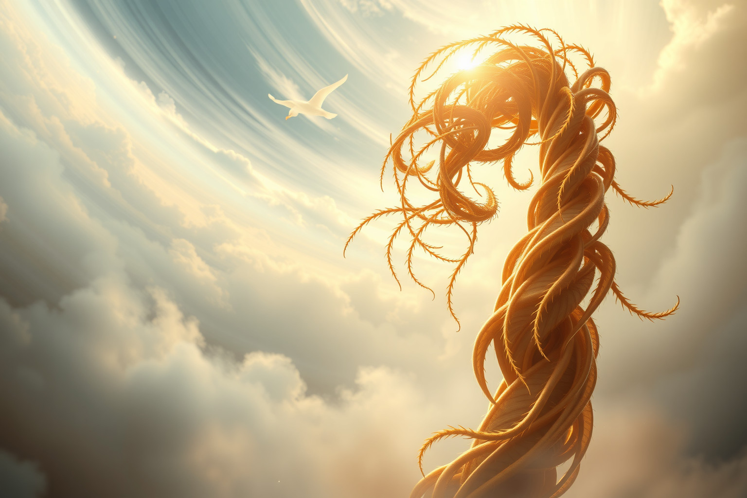 L’equiseto gigante nel sogno riflette ambizioni oltre i limiti normali.