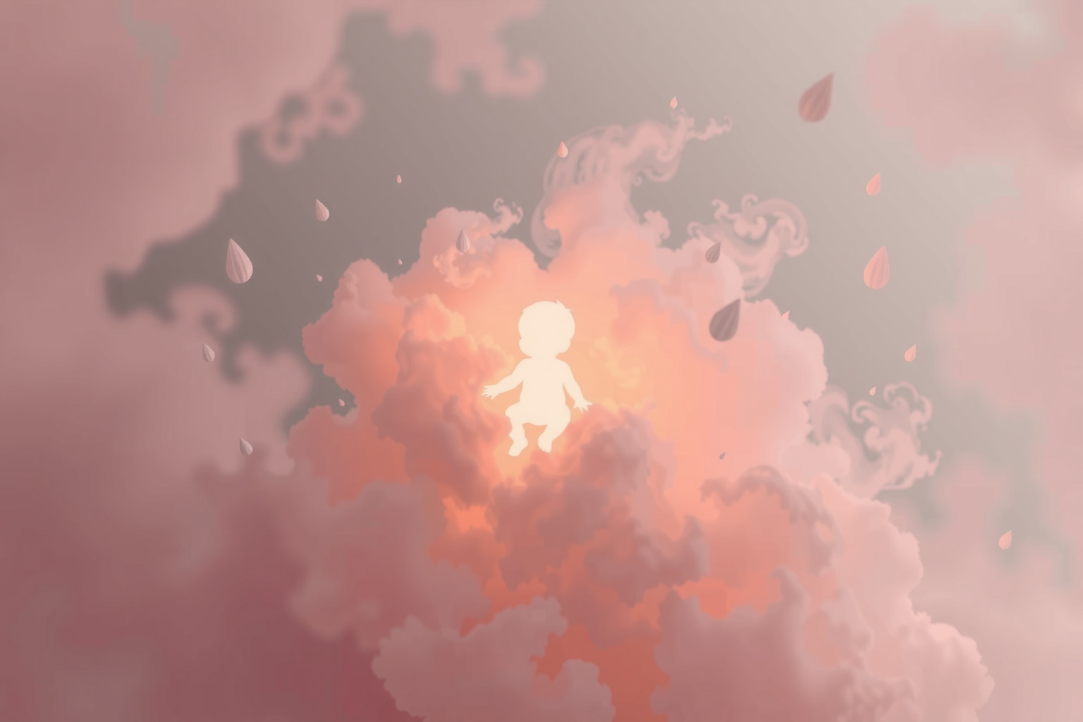 Gli escrementi di neonato simboleggiano innocenza e nuova responsabilità.