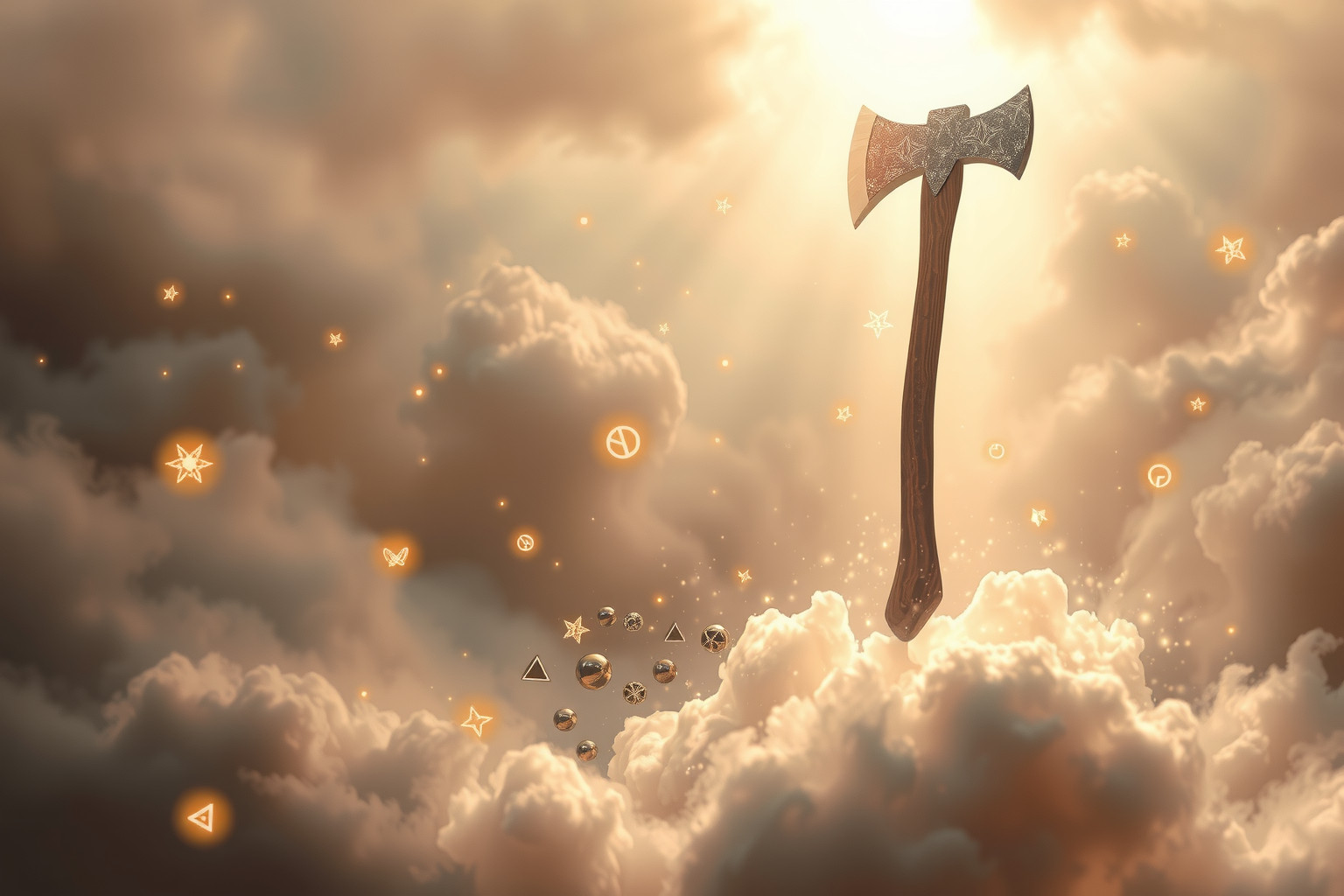 Sognare l'ascia simboleggia cambiamenti profondi e decisioni decisive.