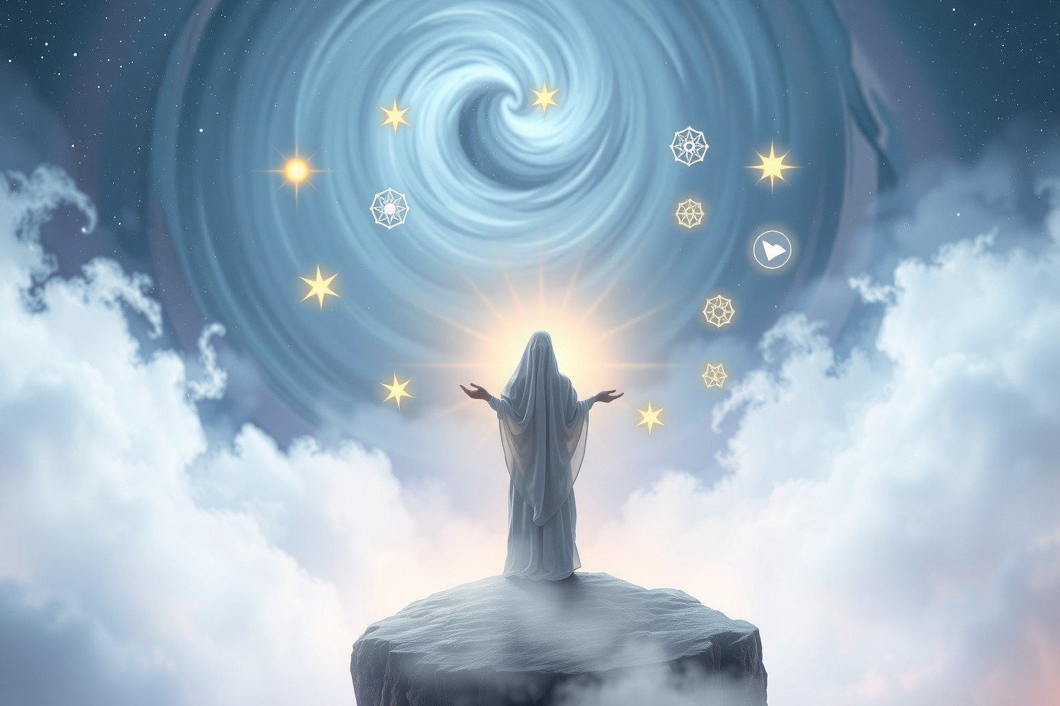 Sognare l'eremita simboleggia ricerca interiore e saggezza nascosta.