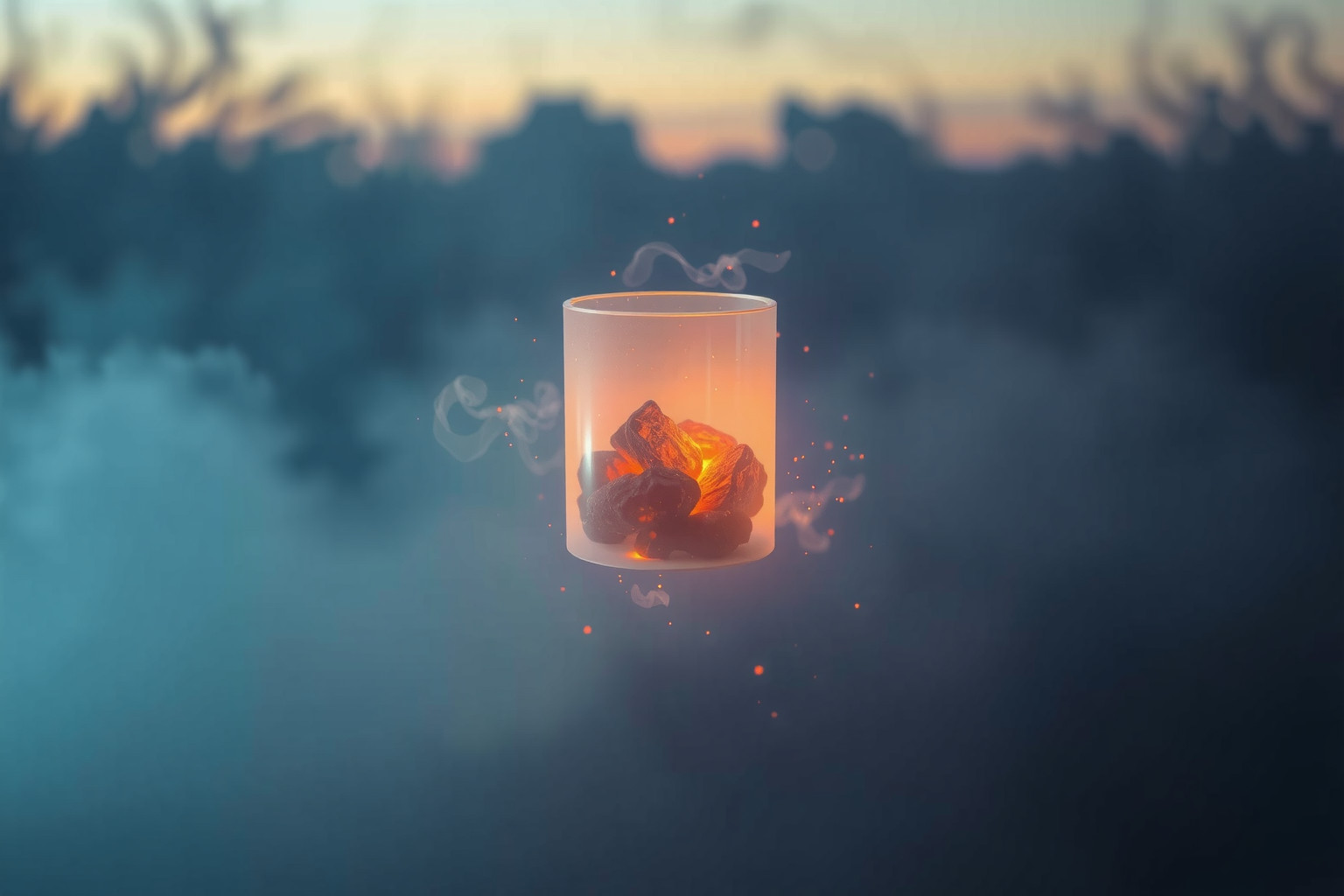 Cinque sogni rivelano diverse emozioni legate al contenitore carbone.