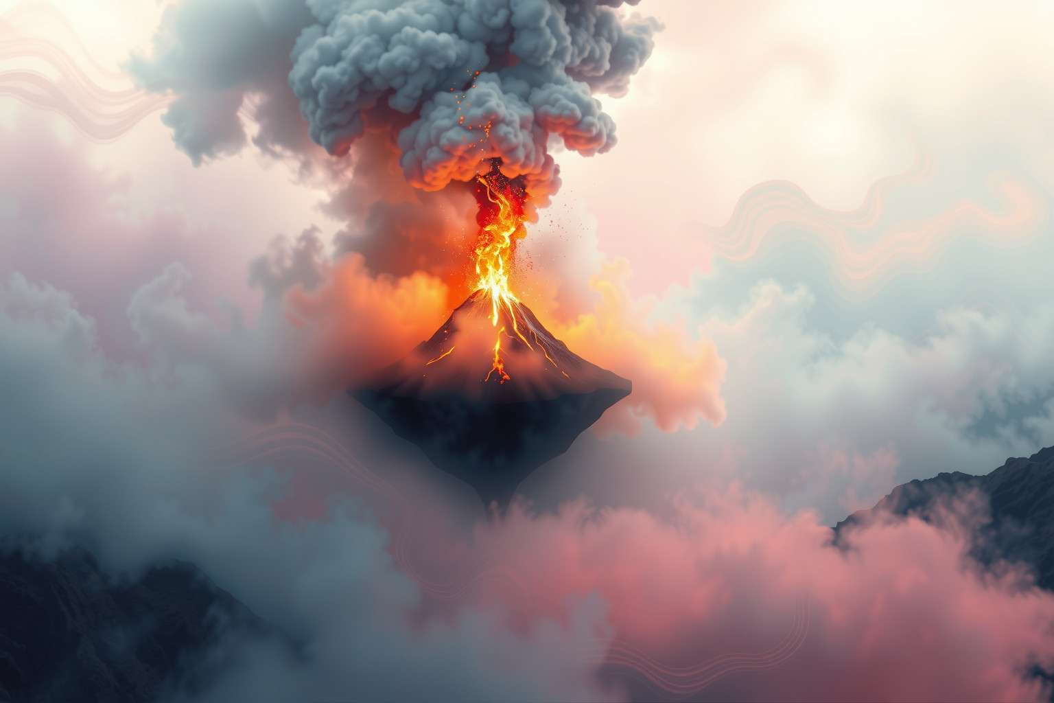 Sogni di vulcani attivi riflettono emozioni represse e trasformazioni profonde.