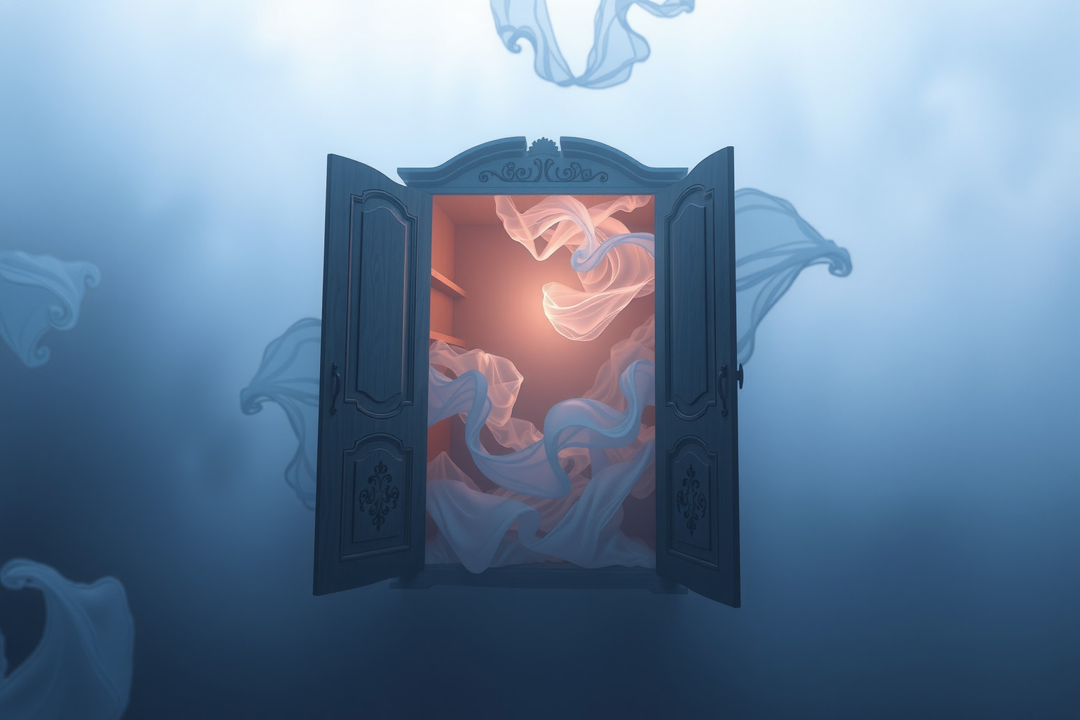 Frugare nell’armadio rivela desideri nascosti e ricordi sepolti.