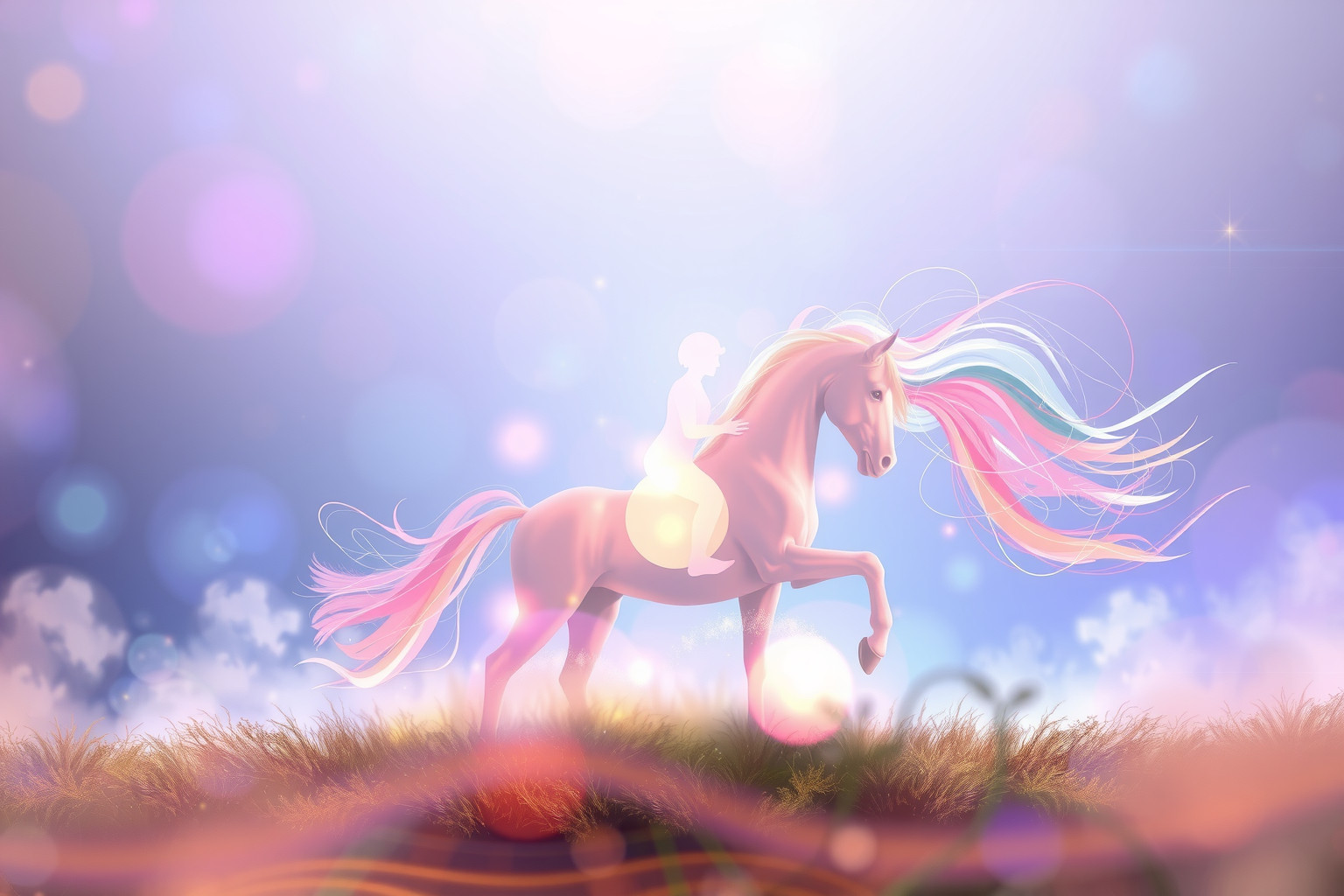 Galoppare in sincronia riflette fiducia profonda e armonia interiore.