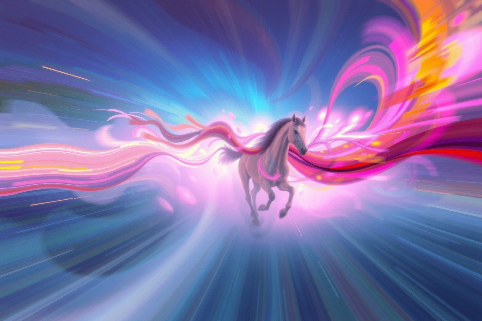 Galoppare troppo veloce nei sogni riflette ansia e impulsività.