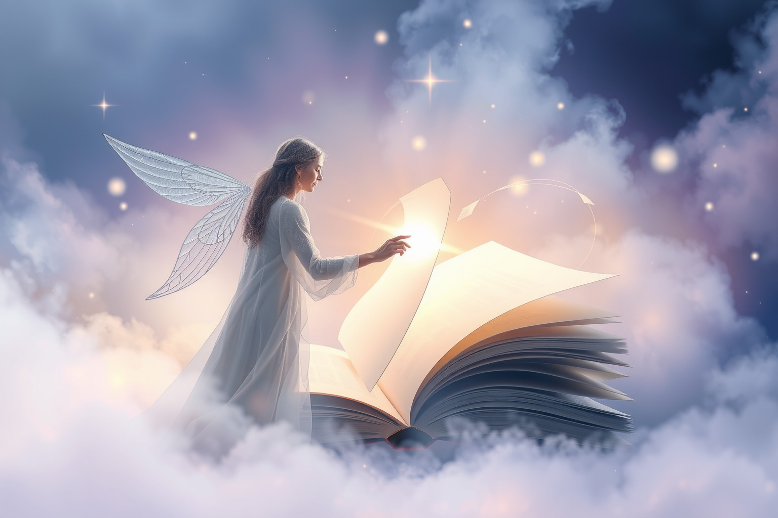 Girare pagina simboleggia rinascita e nuovi inizi nella vita.