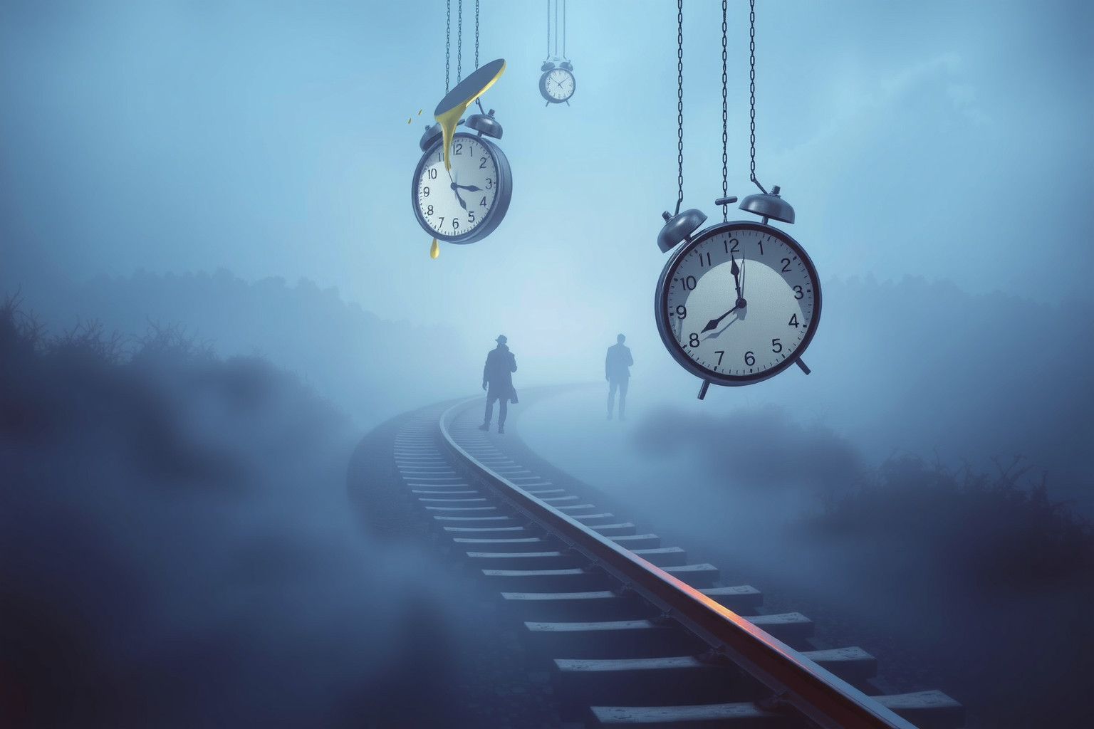 Il guasto al treno simboleggia ostacoli inattesi nel cammino personale.