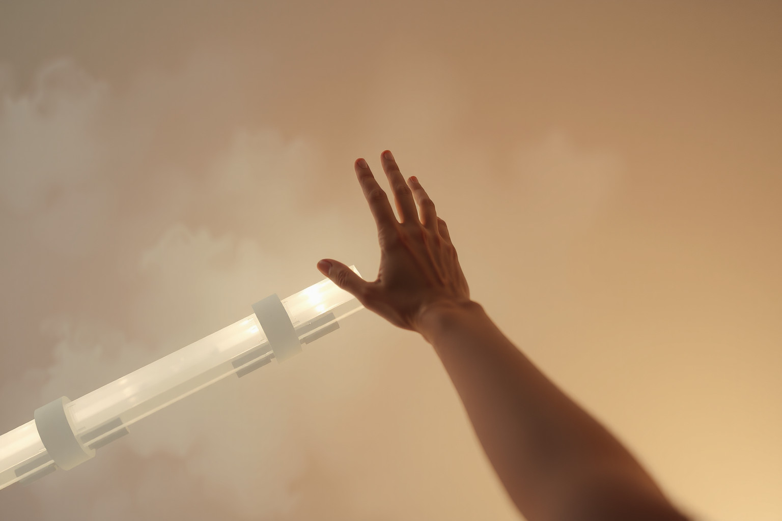 Ignorare un corrimano simboleggia orgoglio che ostacola la sicurezza.