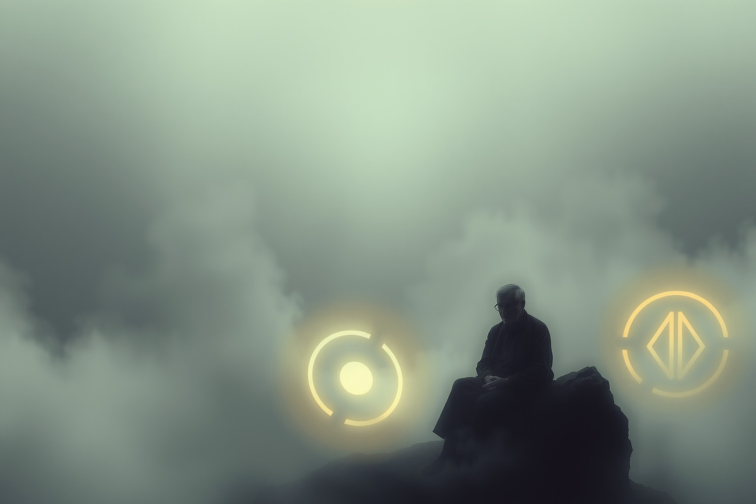 Il patriarca silenzioso simboleggia autorità nascosta e saggezza interiore.