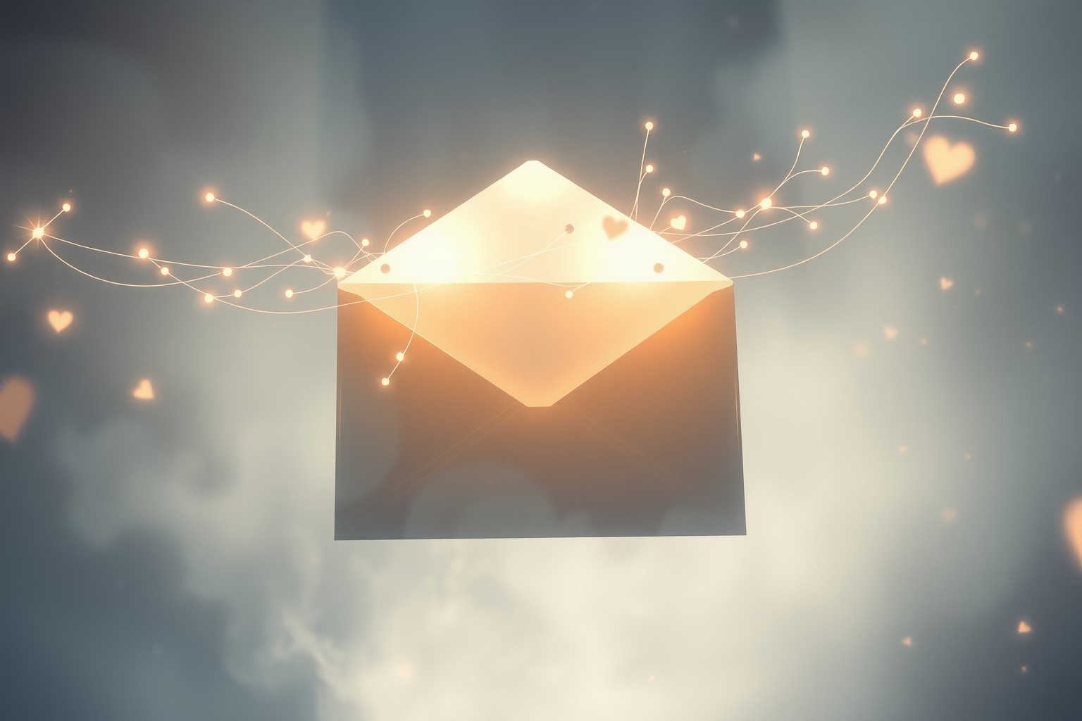 Inviare una busta simboleggia il bisogno di comunicare emozioni nascoste.