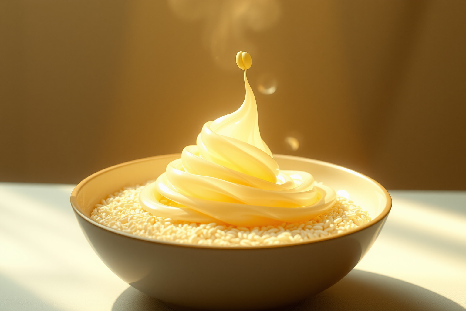 Mangiare semolino simboleggia accettare nutrimento e crescita interiore.