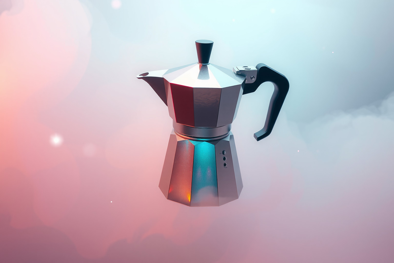 Sognare una moka colorata simboleggia creatività e nuove passioni.